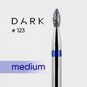 Diamantová fréza DARK #123 modrá kapka