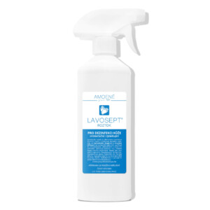Lavosept Amoené roztok - dezinfekce bez vůně, 500 ml (rozprašovač)