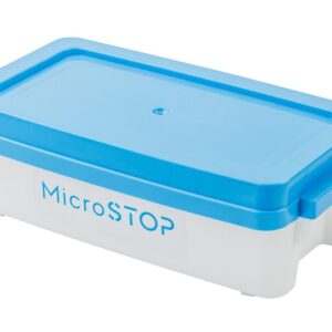 MicroSTOP Box pro sterilizaci a dezinfekci manikúrních nástrojů, bílý, 1 l