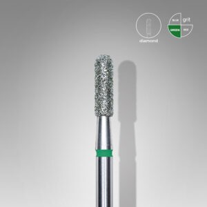 Staleks Diamantový brusný nástavec zaoblený - "cylinder" green - FA30G023/8