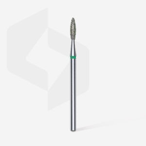 Staleks Diamantový brusný nástavec - "flame" green - FA10G021/8