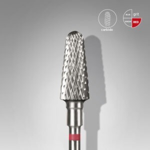 Staleks Karbidový brusný nástavec - "frustum" red - FT70R060/14