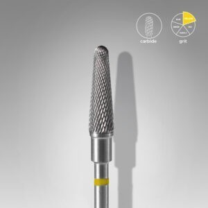 Staleks Karbidový brusný nástavec - "frustum" yellow - FT70Y040/13