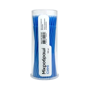 NAILSOFTHEDAY Microbrush blue, 100 pcs