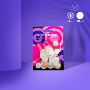 Staleks Pro Brusné papíry Pododisc S bílé(50 pcs) 180