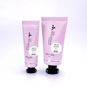 Molekula Poly Gel 00 Milky White, 15ml