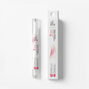 Nail and cuticle oil with strawberry extract and vitamin E Shelly 3 ml